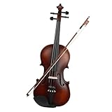 DAYKET Standard Violine Professionelle 4/4 Akustikvioline Musikinstrument Lindenholzvioline