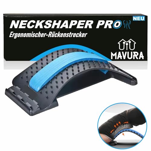 NeckShaper™ PRO Ergonomischer Nackenstrecker Rückenstrecker Nacken Rücken Massagegerät Massage Rückendehner Rückentrainer Wirbelsäulenstrecker