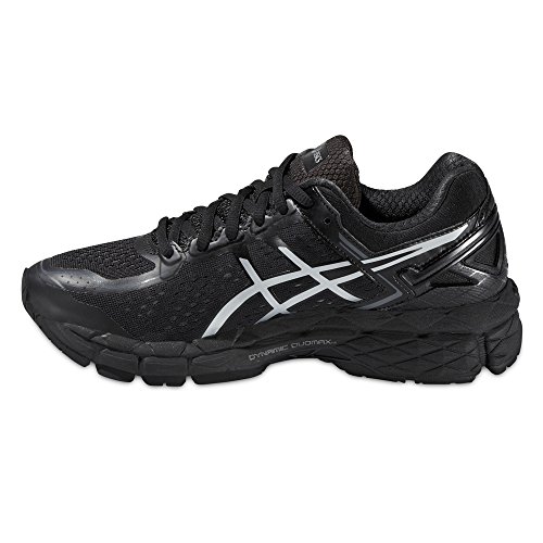 Asics Gel-kayano 22, Damen Laufschuhe, Schwarz (onyx/silver/charcoal 9993), 35.5 EU