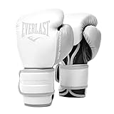 Everlast Unisex – Erwachsene Powerlock 2R Glove Handschuhe, Weiß, 14Oz Eu