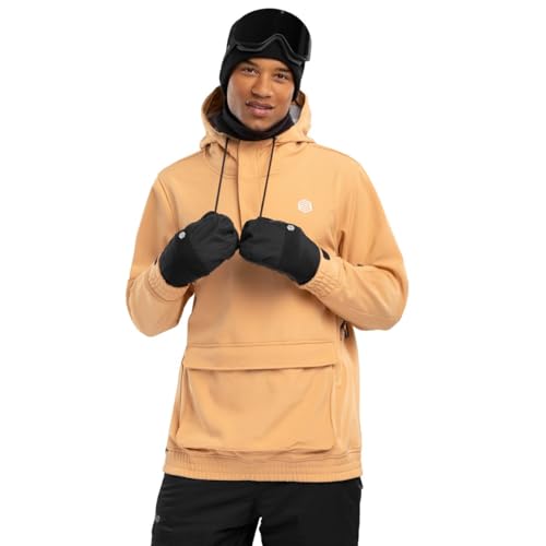 SIROKO - Snowboardjacke mit Kängurutasche W3 Neuquén - XL - Gelb