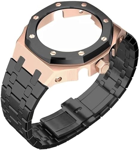 IOTUP Metall-Uhrenarmband und Gehäuse, Mod-Kit, für GA2100/GA-2110, Ersatz-Set, Edelstahl-Uhrenarmband-Lünette, Zubehör, für Herren und Damen, GA2100/GA-2110 Uhren, DIY-Upgrade, Einheitsgröße, Achat