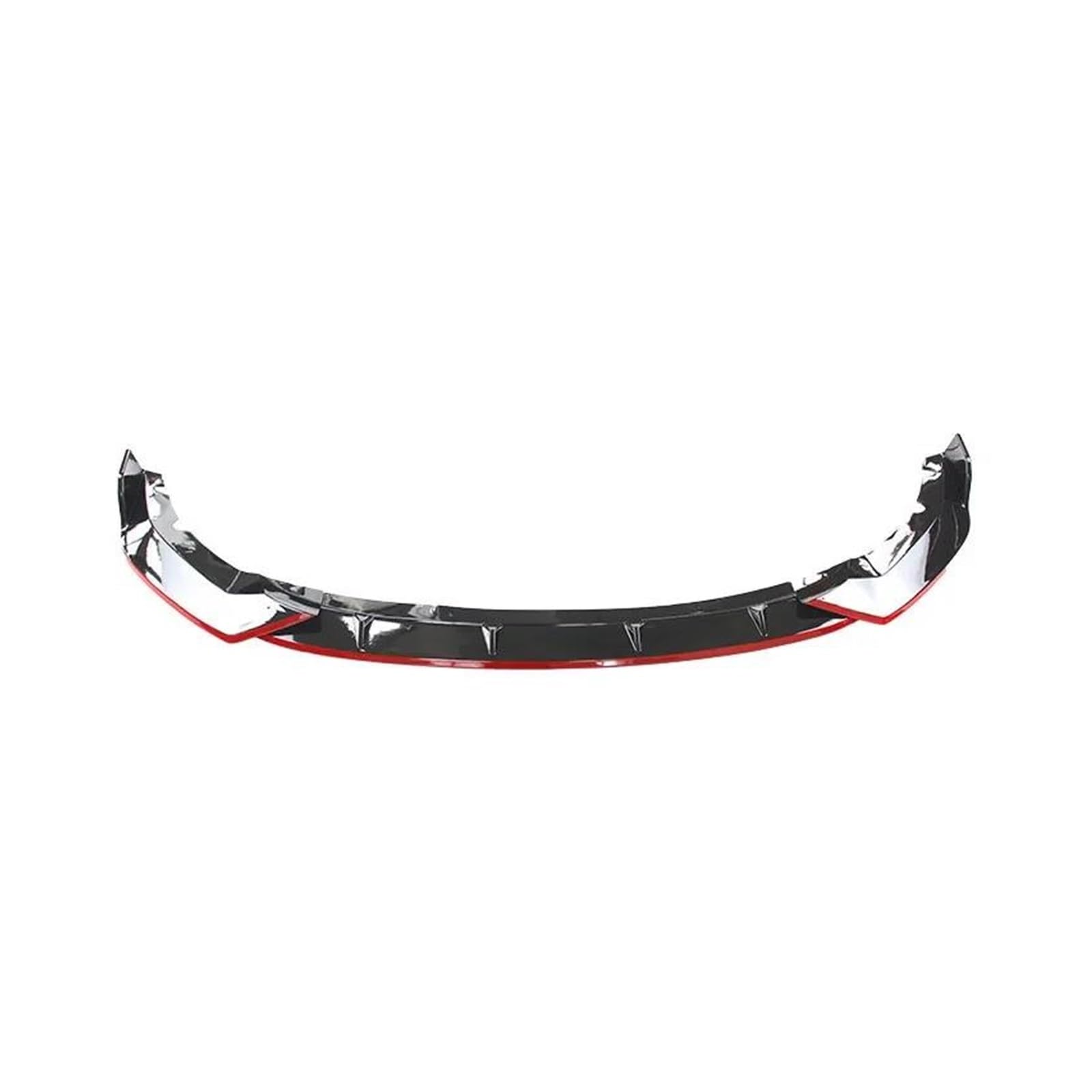 Frontspoiler Lippe Für 1er F52 Sport 118i 120i 125i Limousine 2019-2021 Frontspoilerlippe Seitenspoiler Unterteil Body Kit Frontstoßstange Spoiler(Red Black)