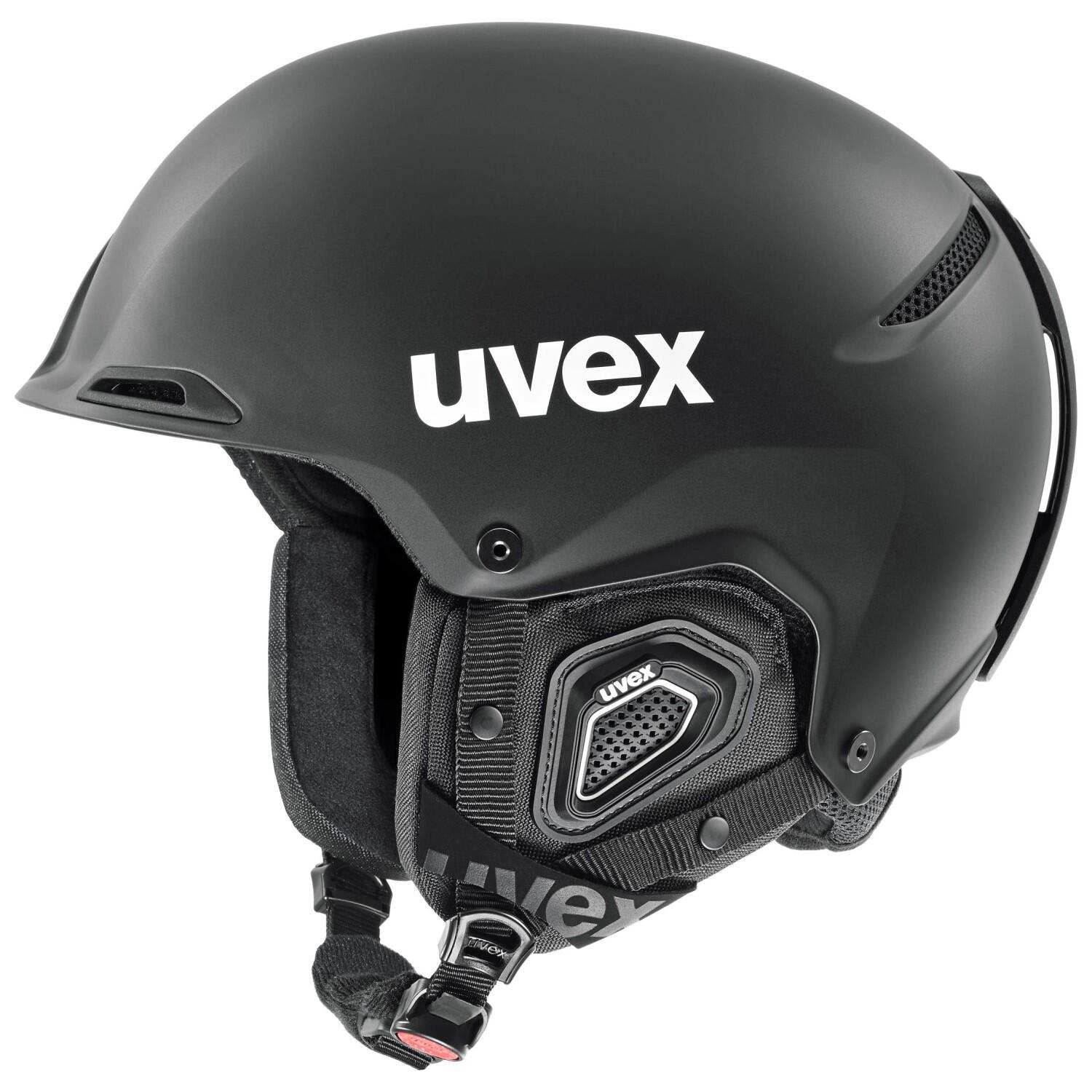 uvex JAKK+ IAS Skihelm (55-59 cm, 10 black matt)