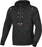 Macna Byron Motorrad Hoodie Schwarz/Camouflage M