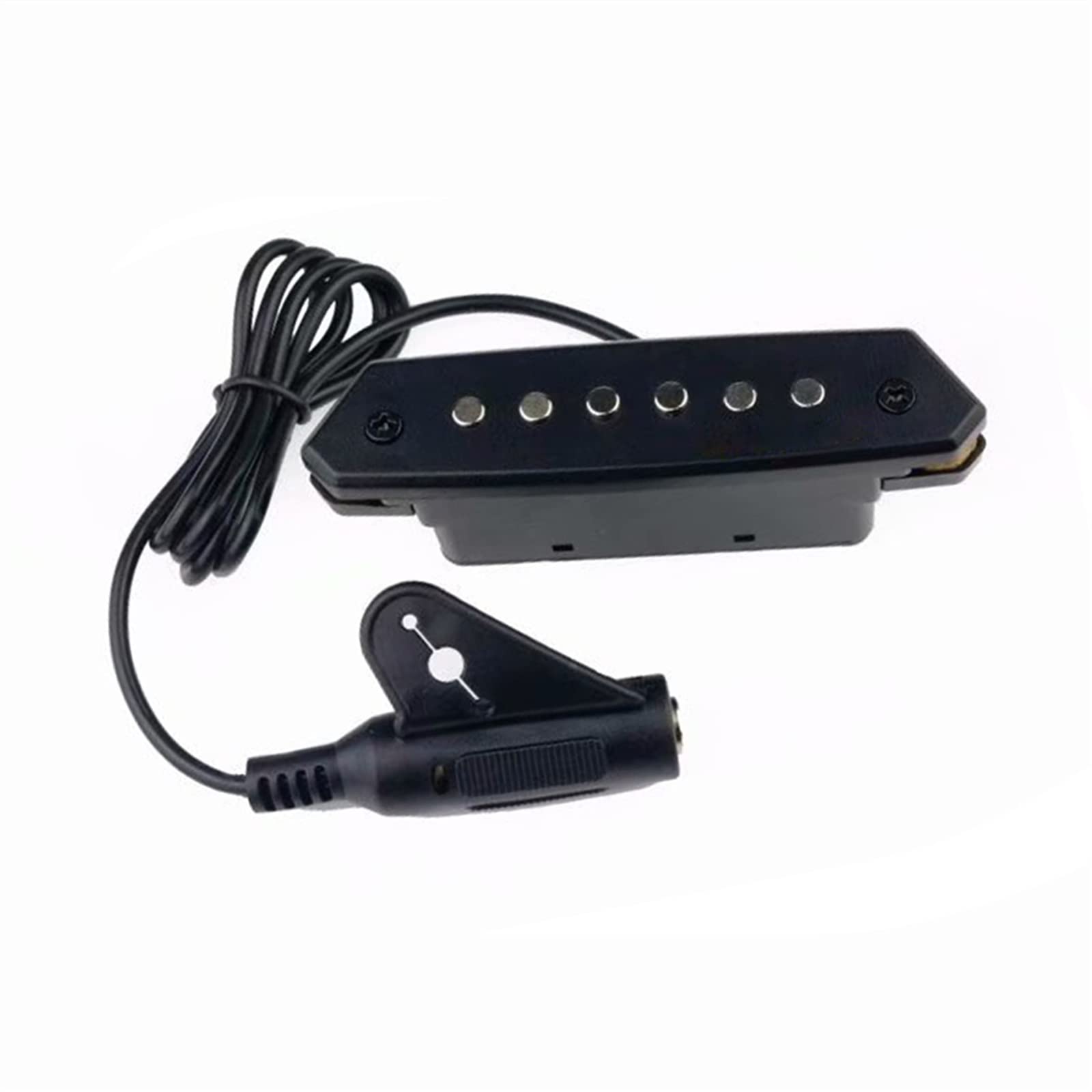 Passiver Akustikgitarren-Tonabnehmer, Humbucker, Schallloch-Tonabnehmer, Ausgewogener/warmer Gitarren-Pick-Halter Ersatzteile für Akustikgitarren