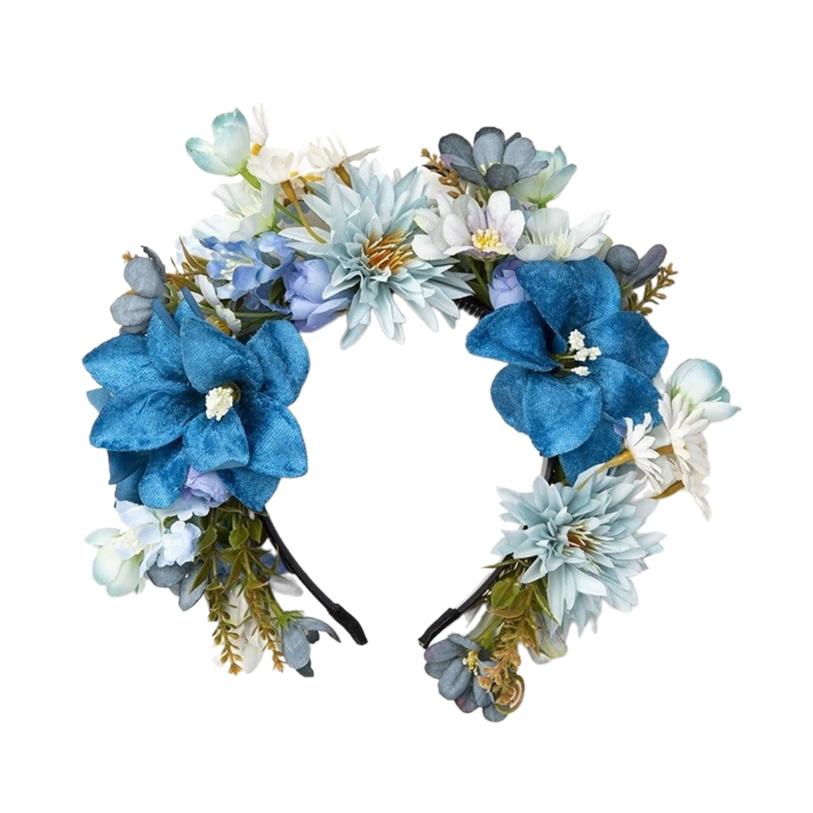 Avejjbaey Ethnisches Stirnband Modische Florale Trendige Haardekoration Haar Accessoire Partys