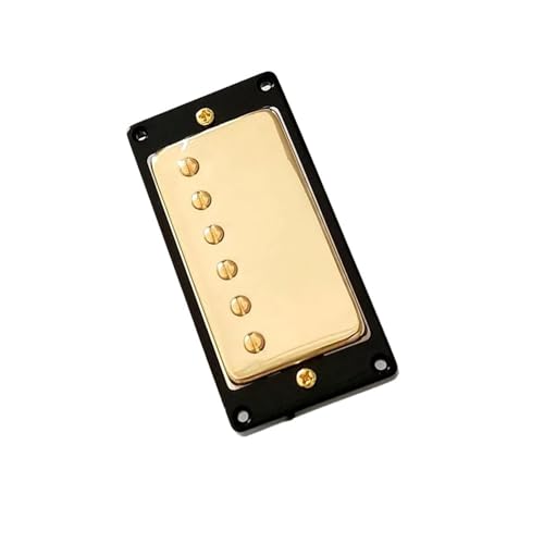 E-Gitarre Pickup Neck Bridge Pickup für E-Gitarre Messing Cover Guitarra Pickup e gitarren tonabnehmer (Color : Neck Pickup)