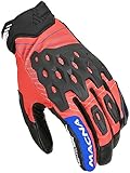 Macna Motorradhandschuhe Tanami S Rot/Schwarz