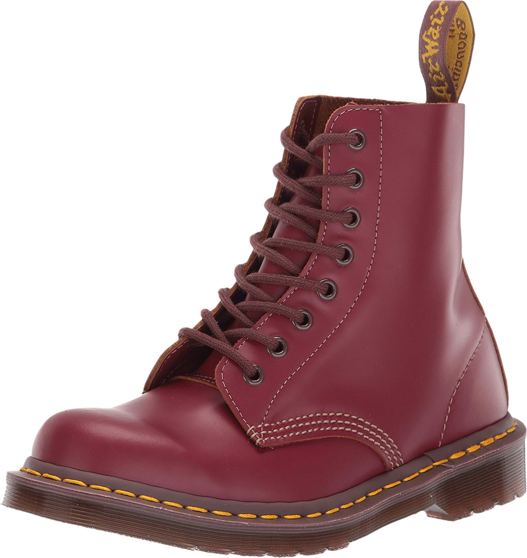 Dr. Martens 1460Z Quilon OXBLOOD, Unisex-Erwachsene Combat Boots, Rot (Oxblood), 43 EU (9 Erwachsene UK)