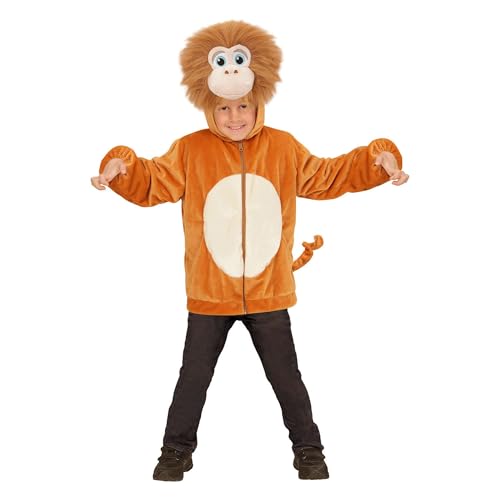 "MONKEY IN SOFT PLUSH" (hoodie with mask) - (113 cm / 3-5 Years)