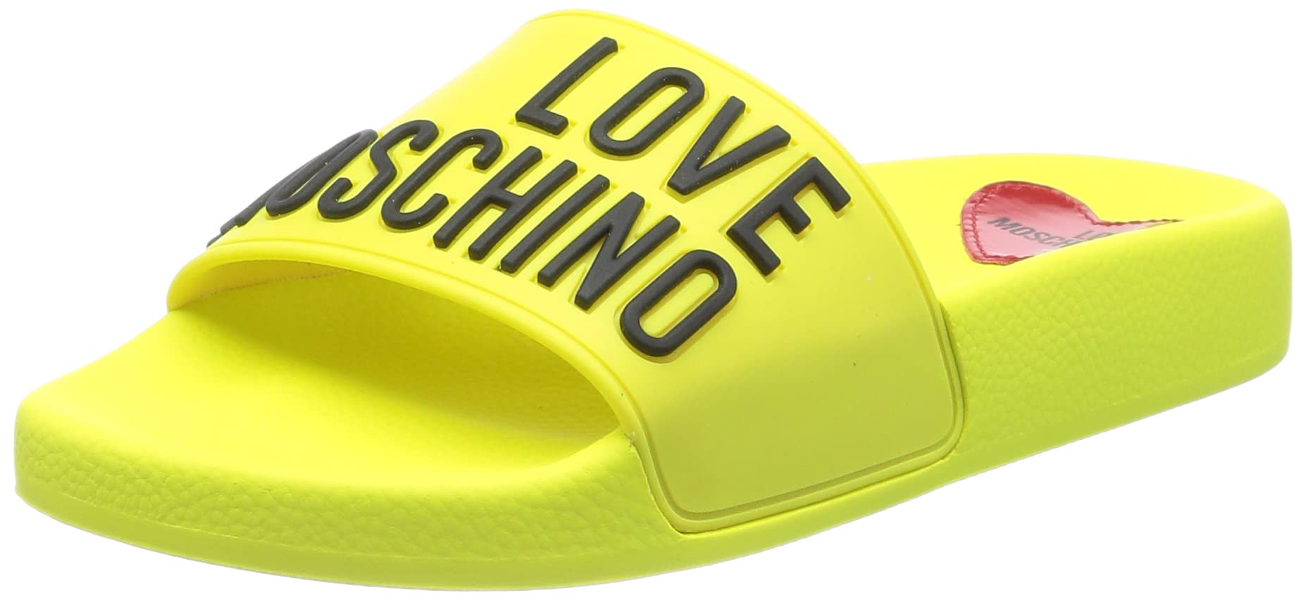 Love Moschino Damen Ja28052g1gi1340038 Mule, Neongelb, 38 EU