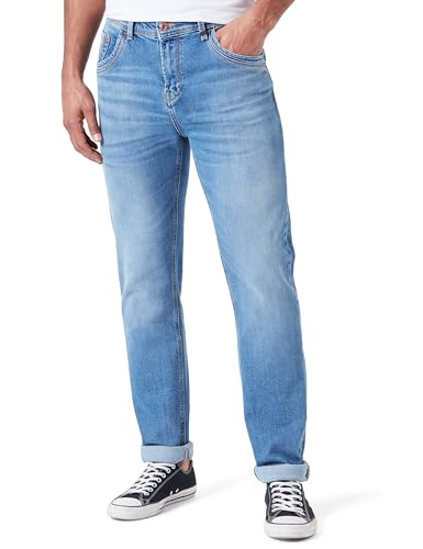 LTB Jeans Herren Jeans Ricarlo Regulär aus Baumwollmischung Bootcut Denim mit Mittlere Taille in Mittel Blau