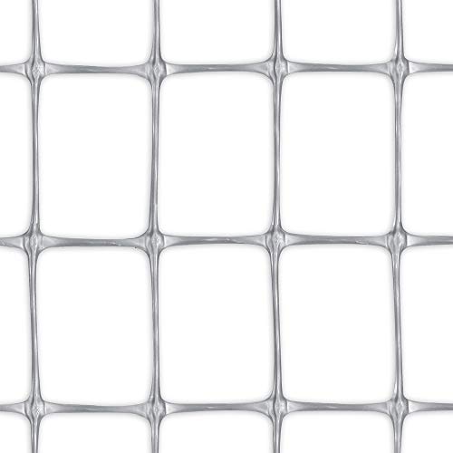 TENAX – Gitter Kunststoff grau 1 x 10 m (33 x 48 mm)