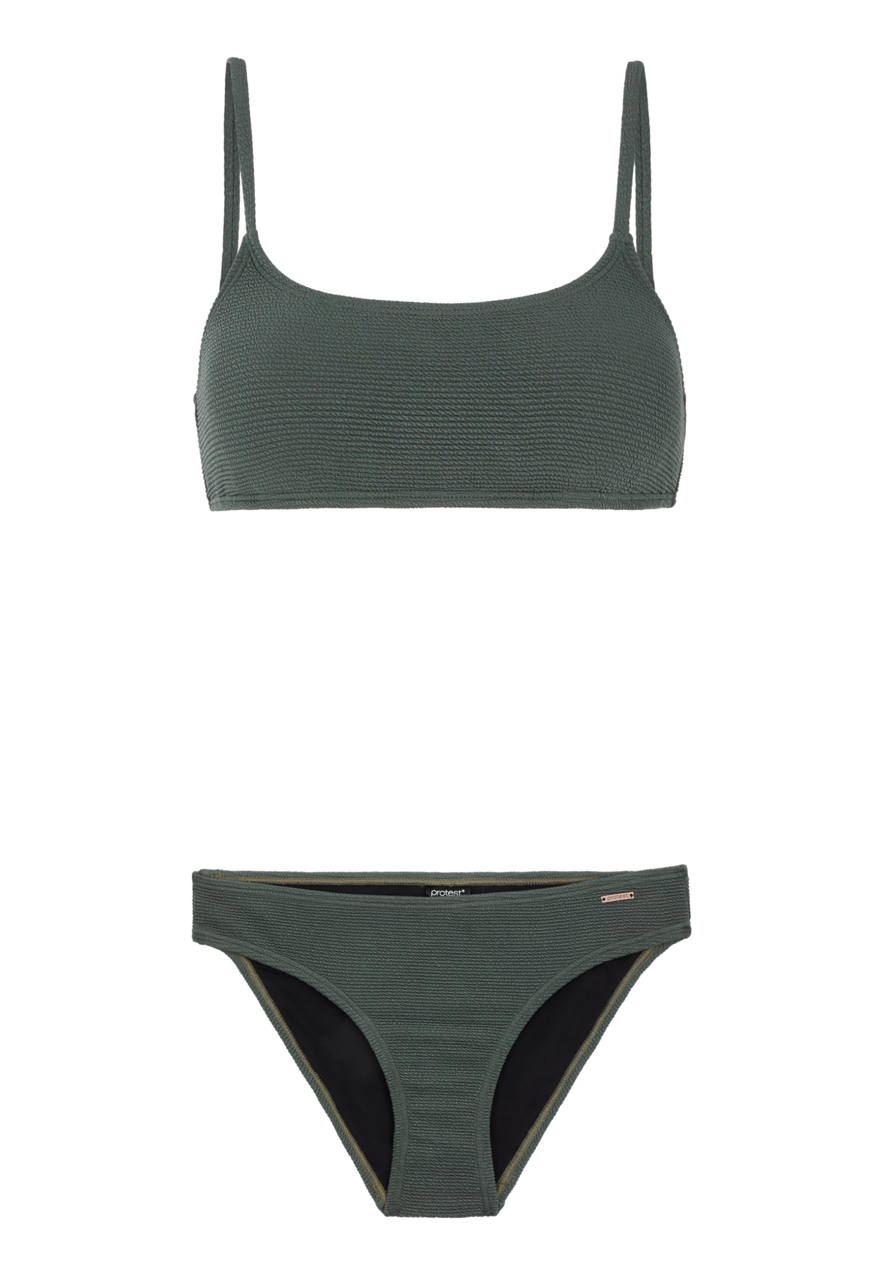 Protest Women, Ladies Bralette-Bikini PRTHIZZ Huntergreen S/36