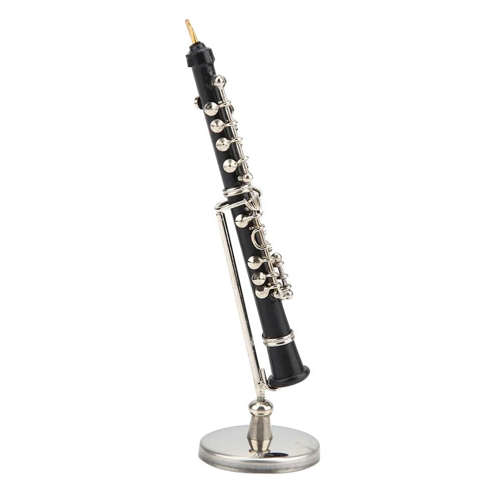 Mini-Musikinstrument-Ornamente Oboe-Modell, europäisches Licht-Luxus-Musikinstrument, Ornamente, Miniatur-Dekorationshandwerk, Musikinstrumente