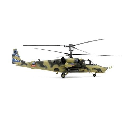 Aerobatic Flugzeug Für Russische Land Navigation Karte 50 Black Shark Gunship Ka-50 Fertige Flugzeug Modell Sammlung Spielzeug 1/72 Skala