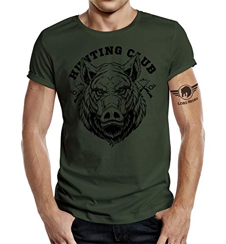 Jäger T-Shirt: Hunting Club Eber M