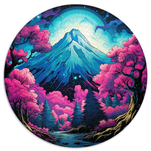 Puzzles Geschenk Wunderschönes Mount Fuji Puzzles 1000 Teile 26,5x26,5 Zoll Spielspielzeug für Familienpuzzles Geschenk Familienspiele Weihnachtsgeburtstagsgeschenke