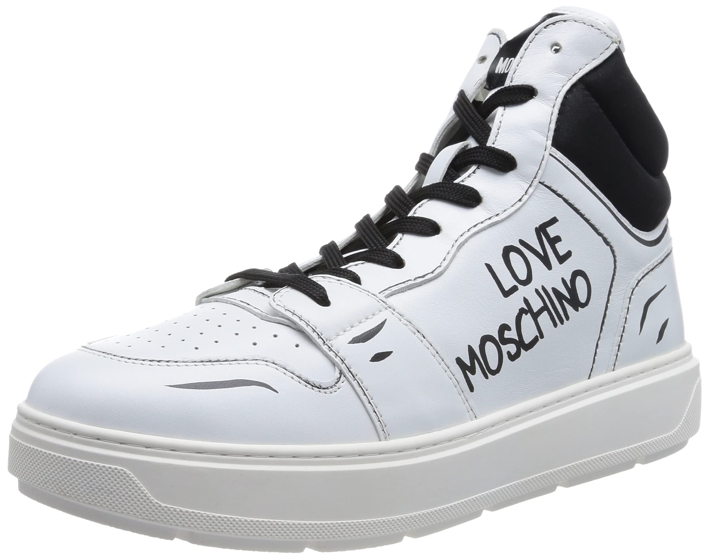 Love Moschino Damen Ja15264g1gia10a37 W.Sneakers, Weiß, 37 EU