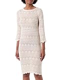 JdY Damen Jdysun Lay 3/4 Boat Neck Dress KNT Noos Strickkleid, Sandshell, XL EU