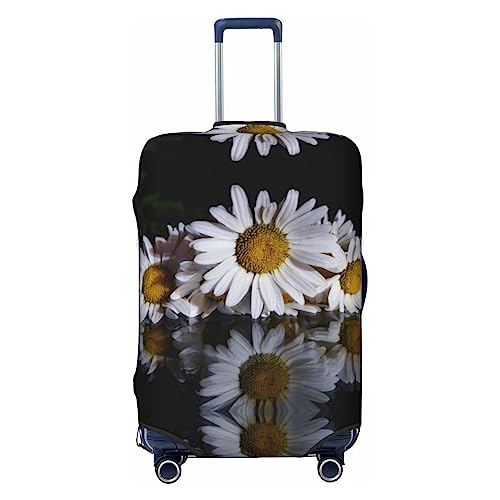 Miniks Daisy Reisegepäckabdeckung, robuster Kofferschutz, passend für 45,7 - 81,3 cm große Gepäckstücke, Größe XL, Schwarz, X-Large