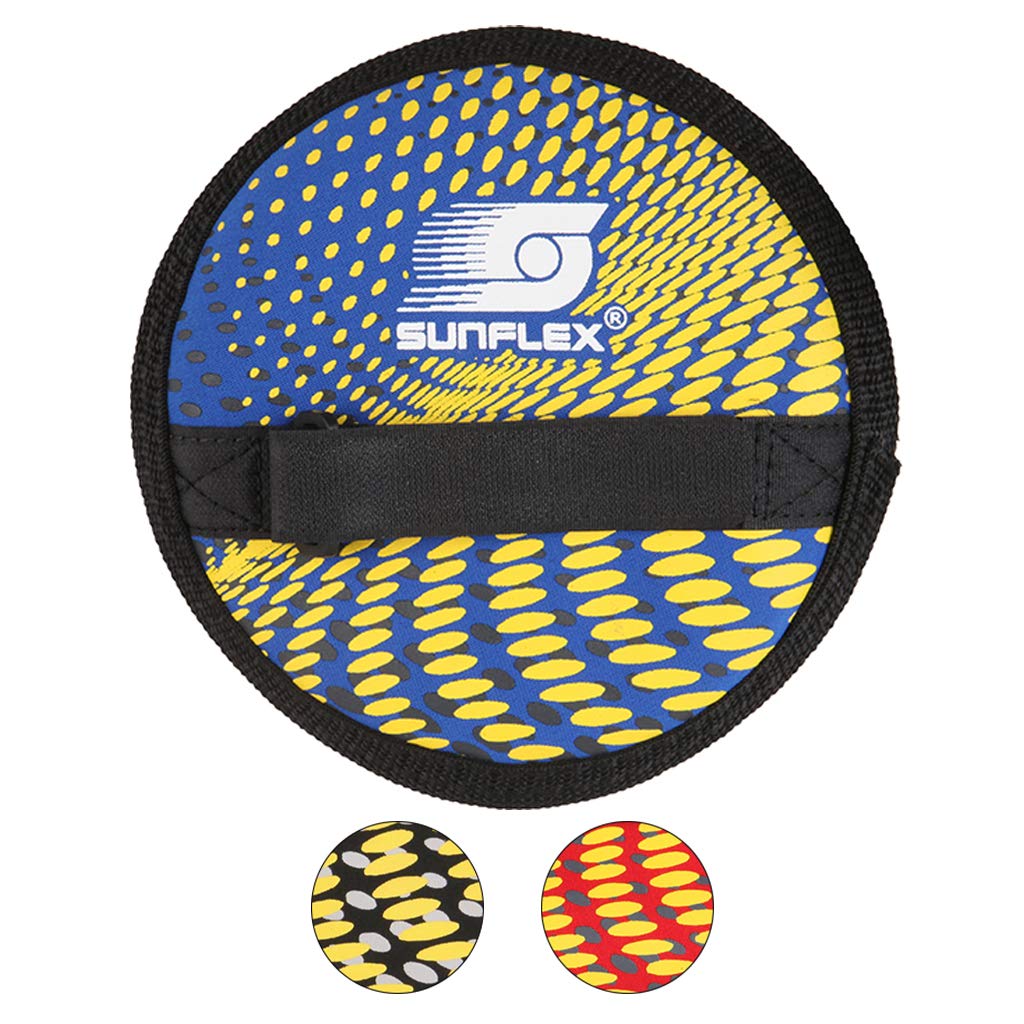 Sunflex Neopren Zubehör Sure Catch Set blau | Klettballspiel weich und wasserfest | robust und für Jede Altersgruppe