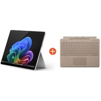 Microsoft Surface Pro (11. Generation) 13" 2in1 Platin Snapdragon® X Plus 16GB/256GB SSD Win11 + Dune Keyboard SL