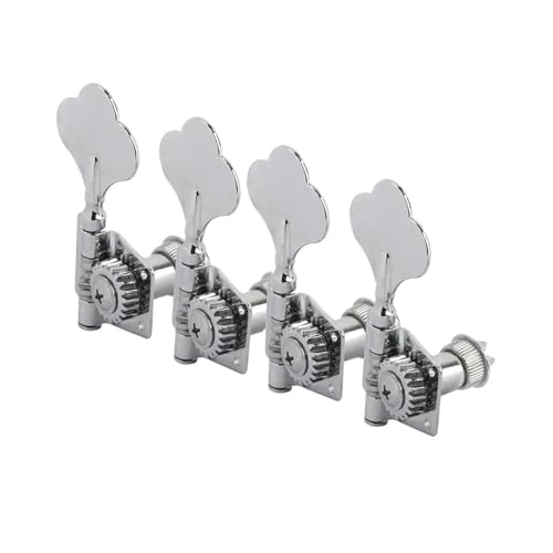 Strings Tuning Pegs Mechaniken Für Gitarre 6PCS Chrome Elektrische Gitarre Tuning Pegs Mechaniken Mechaniken Schlüssel 3L3R Für LP Gitarre (Color : Chrome 4R)