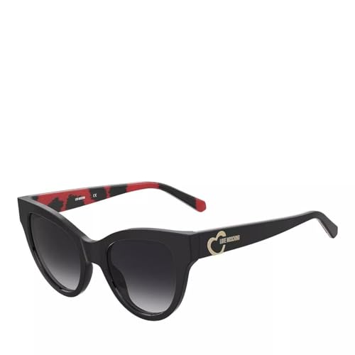 Love Moschino Damen Mol053/S Sonnenbrille, Black Pattern Red, 48