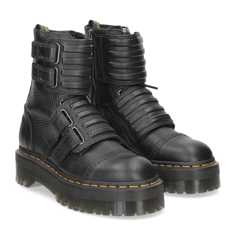 Dr. Martens Unisex Axxel Amphibians, Black Milled Nappa, 38 EU