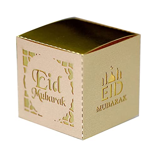 50 Stück Geschenkboxen Islamische Feste Happy Supplies