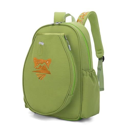 ZIDDAR Tennisrucksack Badminton 2-Schläger Tennishandtasche Mit Separatem Schuhfach Und Isolierter Tennistasche