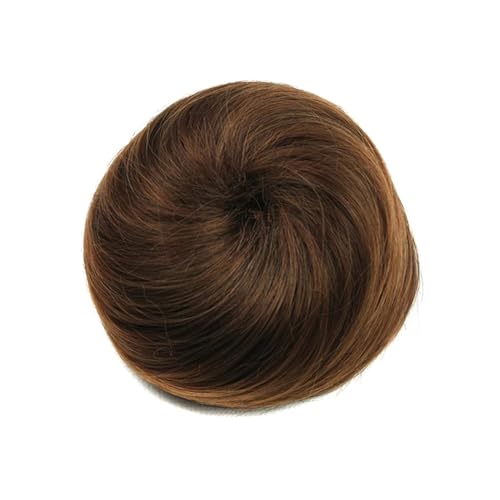 Haarteile Haarknoten Synthetischer Chignon, verstellbarer Haarknoten, Haargummis, Verlängerung, lockiges Hochsteckfrisur-Haarteil for Frauen Brötchen Haare(2009)