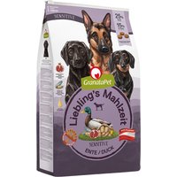 GranataPet Lieblings Mahlzeit Trockenfutter Sensitive Ente, 1er Pack (1 x 10 kg)