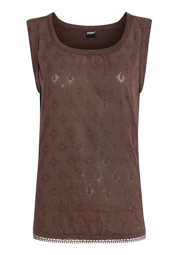 Protest Damen Tanktop PRTJONNY Raisinbrown XL/42