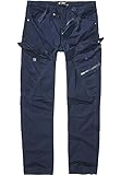 Brandit Herren Adven Slim Fit Pants Freizeithose, Navy, L