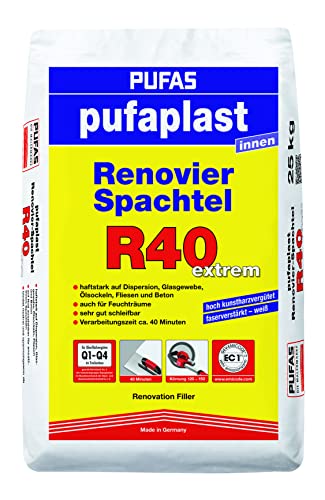 Pufas Pufaplast R 40 Renovier-Spachtel 25,000 KG