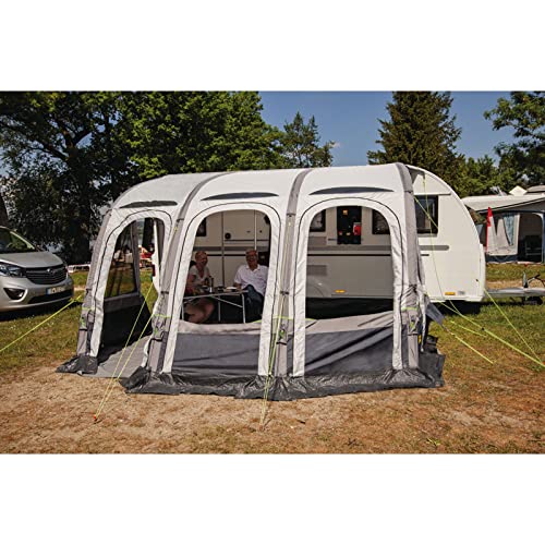 Reimo Tent Technology Caravanvorzelt Marina Air 4,90m Luftvorzelt für Wohnwagen, Wohnmobil, Campingbus