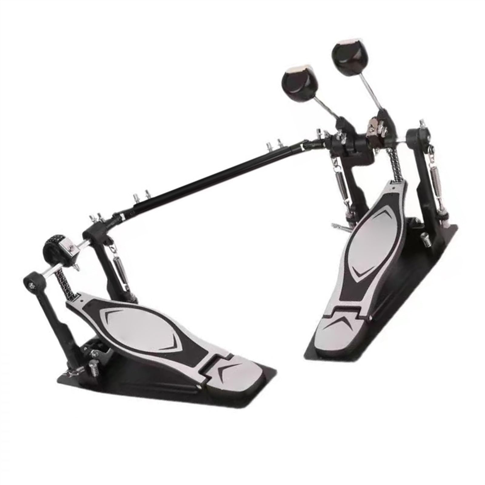 Schlagzeug pedal Drum Jazz Drum Double Step Verdicktes Pedal Aus Zink-Aluminium-Legierung Double Chain Step Hammer Double Step