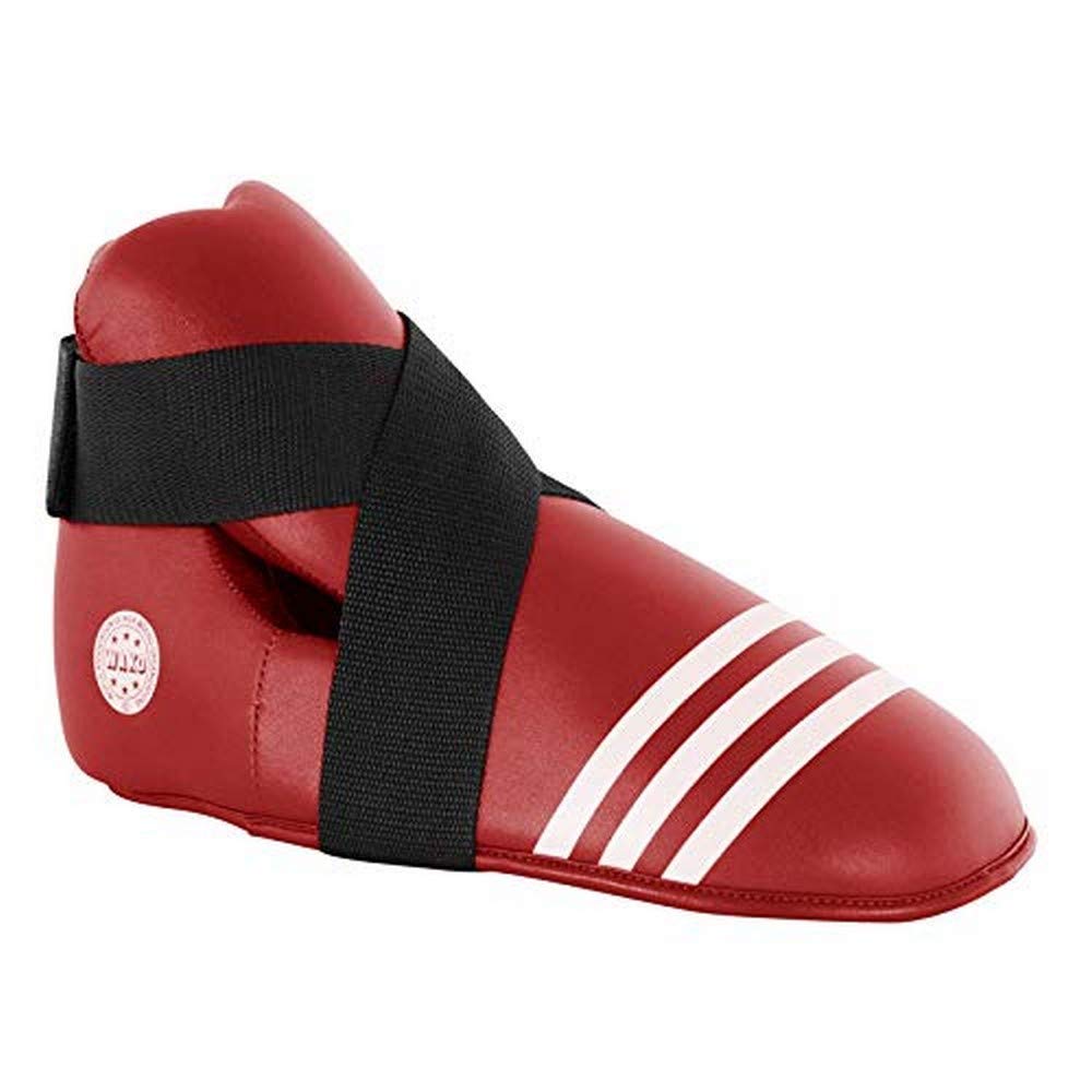 adidas Unisex – Erwachsene WAKO Super Safety Kicks Fußschützer, rot, M