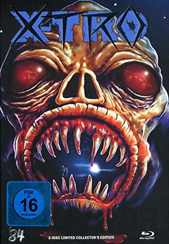 X-TRO - 3-Disc Limited Collectors Edition Mediabook mit Silberprägung - limitiert auf 333 Stück (+ DVD) (+ CD-Soundtrack) [Blu-ray]