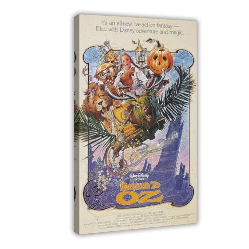 biegzc Filmposter "Return to Oz 5,041.9 cm Oz 1985, Leinwand, Schlafzimmer, Dekoration, Landschaft, Büro, Raumdekoration, Geschenk, 50 x 75 cm