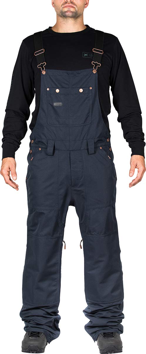 L1 Premium Goods Herren Overall Pant '21 Snowboardhose Wasserabweisende Atmungsaktive Hose, Ink, XS