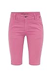 Cipo & Baxx Damen Capri Kurzehose Freizeit Hose Shorts WK186 Pink W30