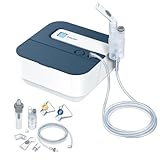 Beurer IH 28 Pro Inhalator, Verneblerset mit hochwertigen Silikonmasken & Nasendusche, mit Kompressor-Drucklufttechnologie und hoher Vernebelungsleistung zur Atemwegstherapie, für Kinder & Erwachsene