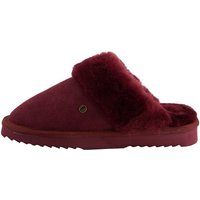 Warmbat Damenschuhe Hausschuhe Flurry Suede - Port, Größe:38 EU