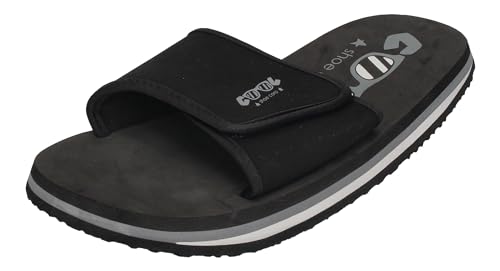 COOL shoe corp. Herren Original Slide Flip Flops, Schwarz, 43.5 EU