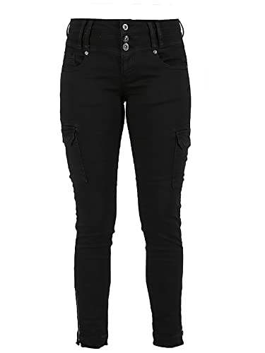 Miracle of Denim Damen Megan Cargo Black 28