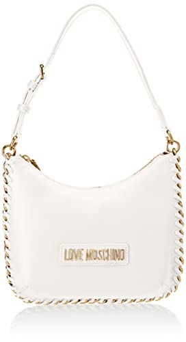 Love Moschino Damen Jc4243pp0gkq0100 Schultertasche, Weiß